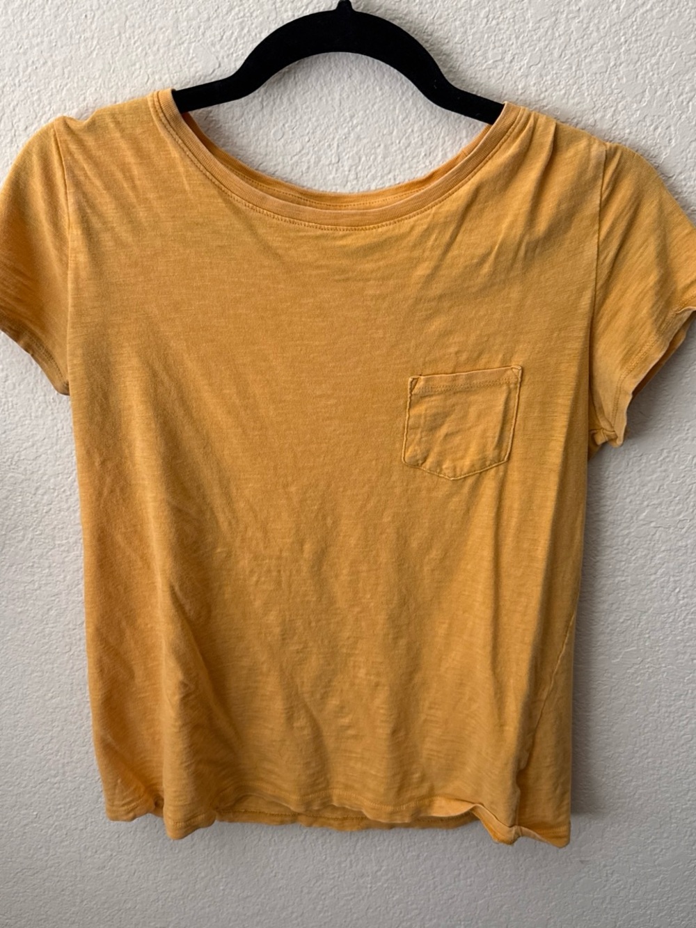 Universal Thread Mustard Short Sleeve Pocket Tee